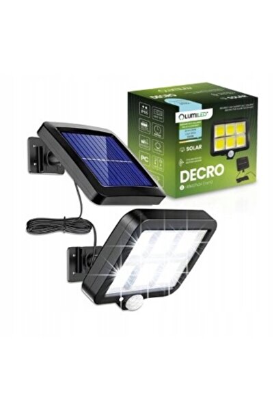 NO BRAND Lampă stradală și de grădină LED, alimentată solar, de exterior, cu ...