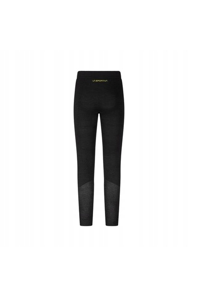 La Sportiva Colanți termici Wool40 Aero Pants - negru/galben M
