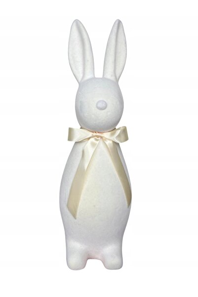 NO BRAND Figurină din plastic Iepuraș de Paște cremos, 46cm, Stroika