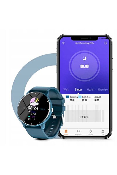Rubicon Smartwatch RNCF16/ S-PINK KOMUNIA negru