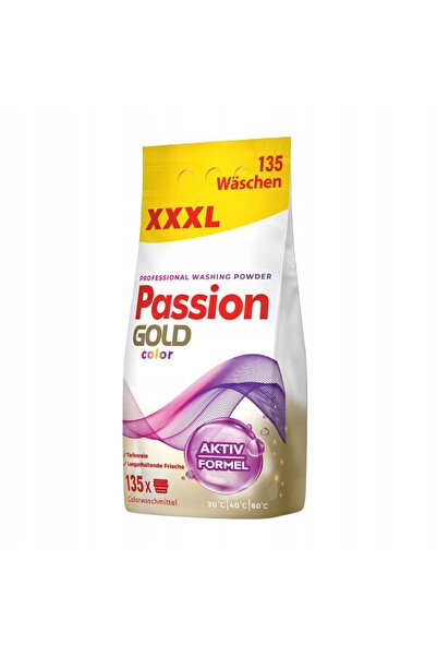 Passion Gold Detergent pudră pentru țesături colorate 135 spălări 8,1kg