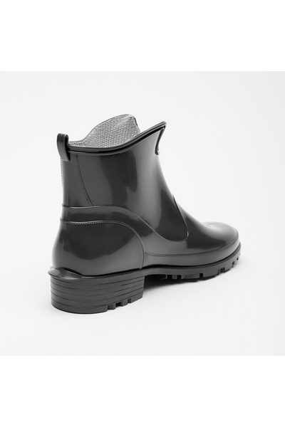 NO BRAND Cizme de ploaie scurte de damă din PVC, cauciuc, lmg-930 Negru 39