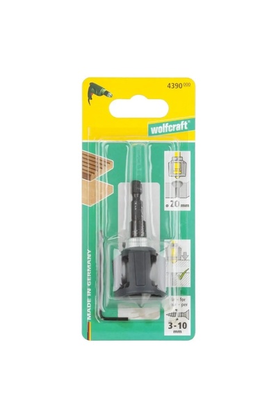 Wolfcraft Bit de șurubelniță din oțel pentru prelucrarea lemnului WF4390000