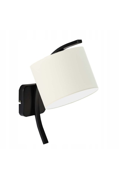 NO BRAND Aplică de perete cu abajur negru, LED E27, modernă și elegantă