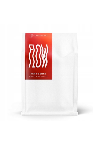 NO BRAND COFFEE PLANT FLOW Very Berry 100% Arabica 800g cafea boabe întregi