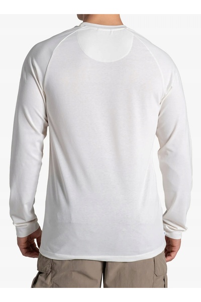 NO BRAND Tricou cu glugă Craghoppers NosiLife Nour LS - albă argintie S