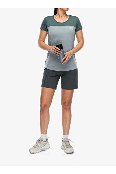 NO BRAND Tricou de damă Merino Ortovox 150 Cool Logo TS - gri arctic S
