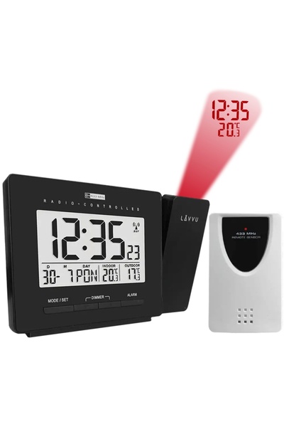 NO BRAND ALARMĂ CU SENZOR DE TEMPERATURĂ ȘI PROIECTOR LAR0030