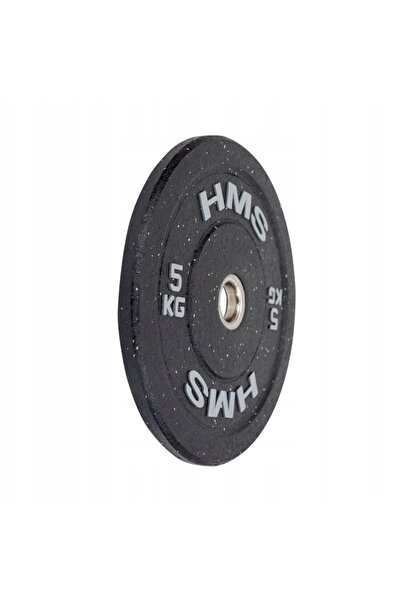 HMS Disc de cauciuc olimpic pentru greutăți 5KG, placă bumper, 51MM, pentru b...