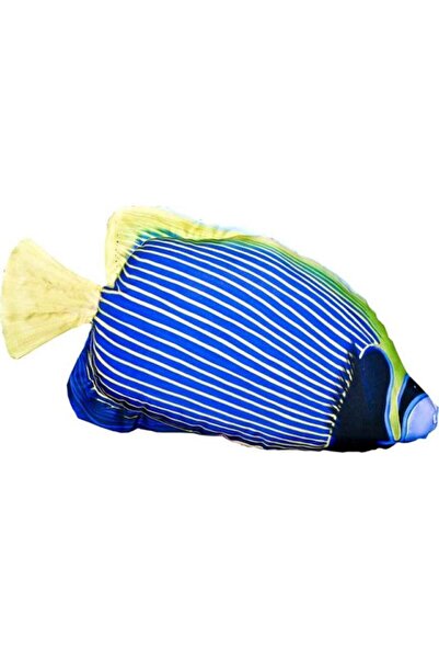 NO BRAND GABY – jucărie de pluș în formă de pește, pernă, pește-imperator, 56 cm