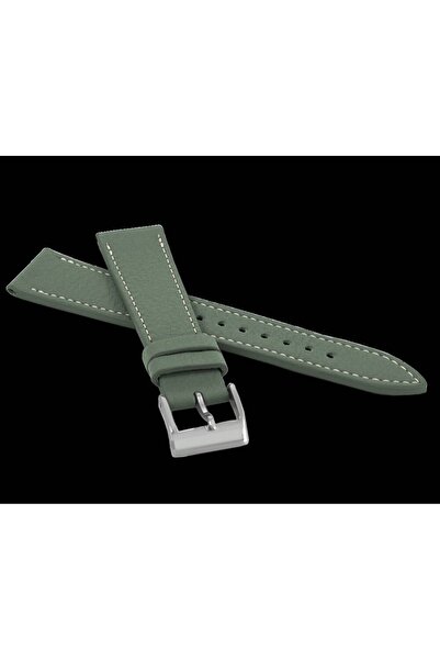 NO BRAND Curea de smartwatch din piele verde 20 mm LAVVU LSAAG20