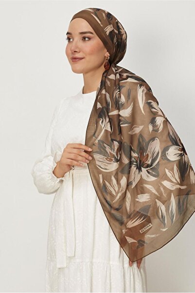 Alvina Aura Flower Patterned Shawl 8674