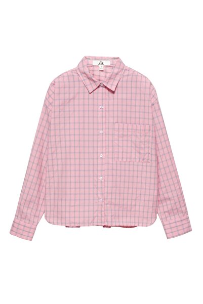 Pull & Bear Kareli cepli gömlek