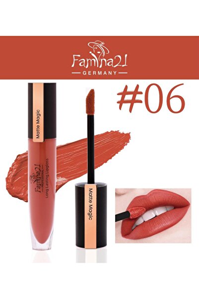 famina21 Matte Magic Long Lasting Lip Gloss Matte Liquid Lipstick