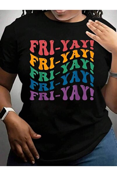 NOURAM Happy Fri-Yay Teacher Student Friyay Weekend Groovy Friday Back To Sch...