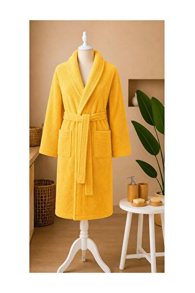 Özdilek Single Bathrobe Şalyaka-Colourist K.Sarı (Size S-M)