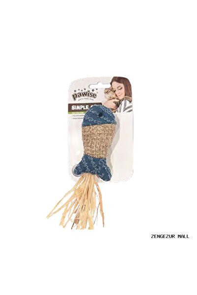 Pawise Zengezur Simple Cat Wicker (163020) Toy Fish