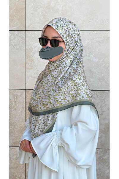 Qalortex Scarf Meyra Desen B.Boy Scarf - Çağla