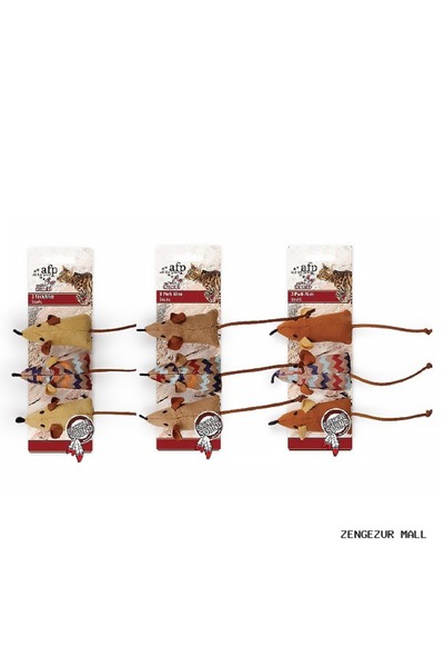Generic Brand Zengezur Dream Catcher - Plush Mouse Toy (174055) 3 Pieces