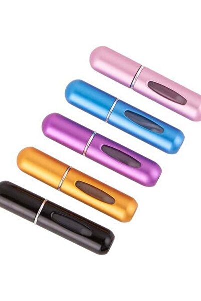BLOOMING TIME 5Pcs Perfume Spray Bottle Set - Portable Mini Refillable Perfum...