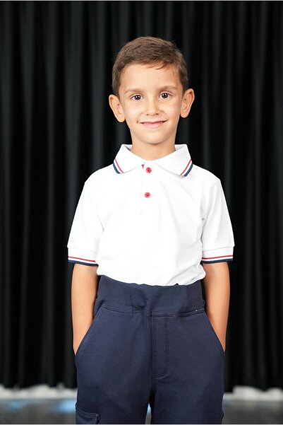 AYD Combed Cotton School Pants with Elastic Waist 11-16 Years Navy Blue