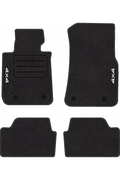 NO BRAND Covorașe auto cu logo 4x4 pentru BMW Seria 1 F20 5D (2011 - 2019) se...