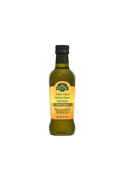 Kristal Erken Hasat Natürel Sızma Zeytinyağı 500 ml Cam Şişe