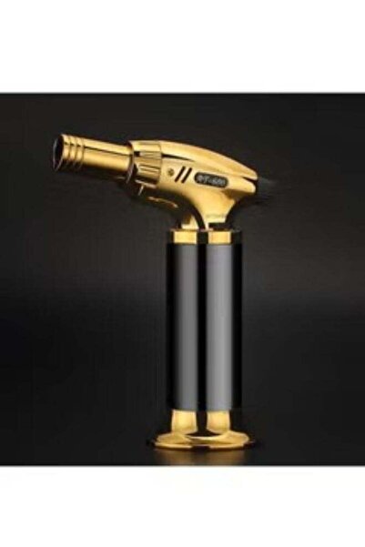 Generic Windproof Butane Gas Lighter Works Directly in Metal Flamethrower for...
