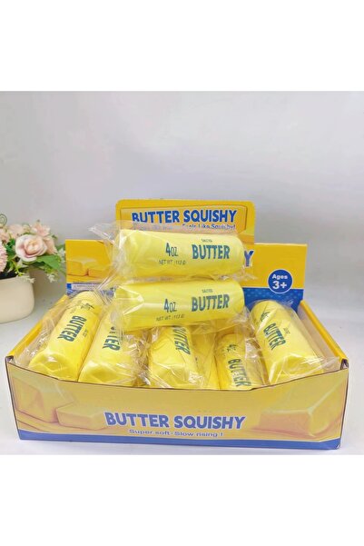 vattara Butter Squishy Silindir Model Yeni Seri Sukuşi Yumuşak Sıkılabilir St...