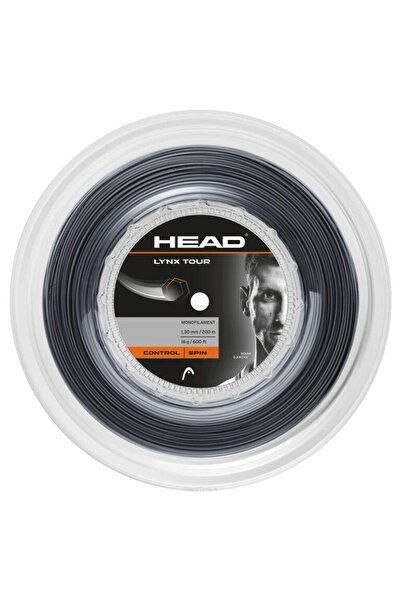 Head Coardă de tenis Lynx Tour 1.20 neagră rolă completă 200m