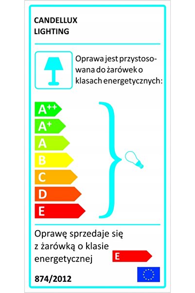 NO BRAND Plafon Candellux Lighting 95 Multicolor