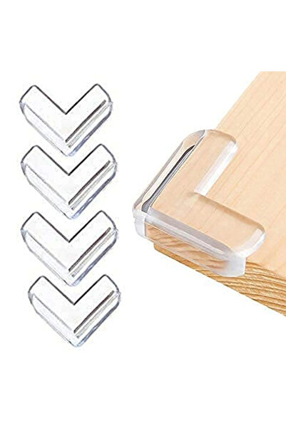 shopwave 4 Pieces of 3m Adhesive Triangular Soft and Flexible Structure Coffe...