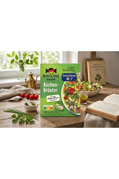 Bhoomi Salatkrönung Küchenkräuter Dressing 5er-Pack Alman