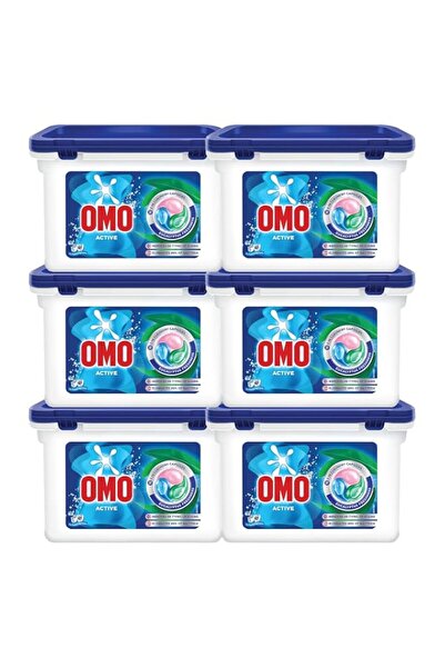 Generic Brand OMO 3in1 Laundry Capsules, Eucalyptus Freshness, (Pack of 6), 9...
