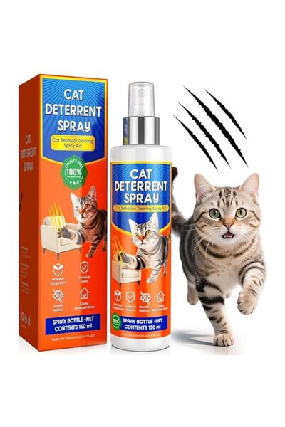 Generic Brand Cat Deterrent Spray - for Indoor & Outdoor, Cat Scratch Deterre...