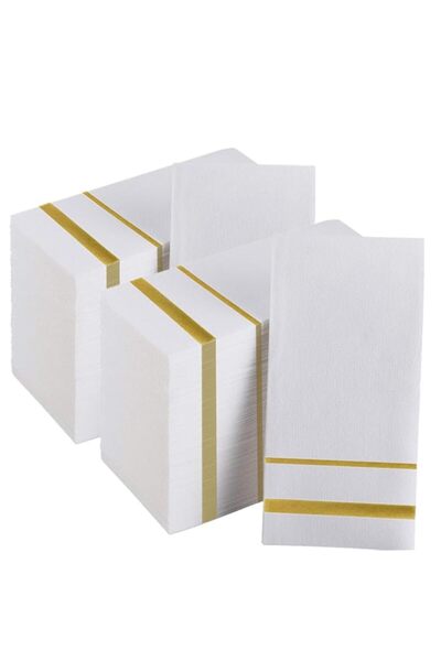 Generic Brand Gold Napkins, Disposable Hand Towels,Decorative Bathroom Paper ...