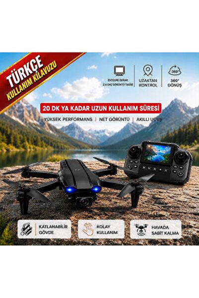 ROSE TEKNOLOJİ EKRANLI KUMANDA VE KAMERALI 360 DÖNME ÇİFT BATARYALI UYGULAMA ...