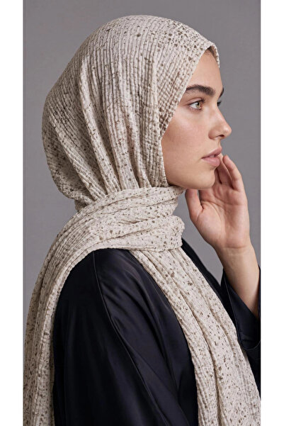 Levidor Muslin Spotted Shawl Latte