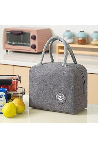 Generic Portable Waterproof Insulated Lunch Bento Bag with Waterproof Aluminu...