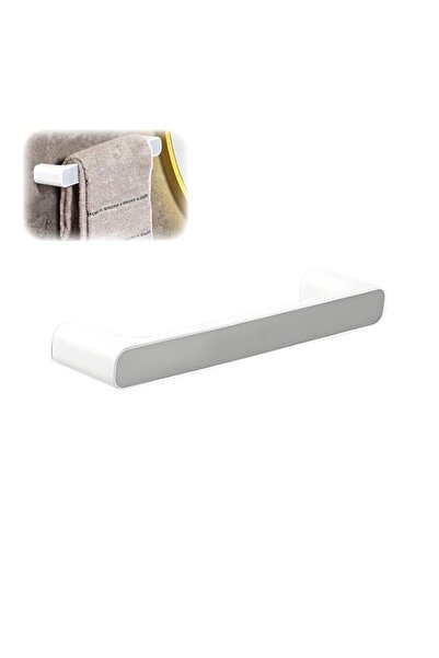 Generic HASTHIP® Towel Rack Wall Mounted Plastic Towel Holder Bathroom Storag...
