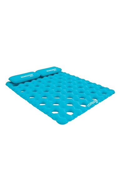 Generic Airhead sun comfort cool suede double pool mattress, sapphire (ahsc-018)