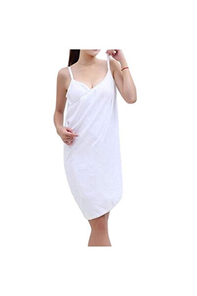 Generic New Home Textile Towel Women Robes Bath Wearable Towel Dress Womens L...