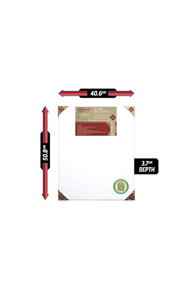 Generic Brand Mont Marte Pine Double Thick Canvas Frame, 40.6 cm x 50.8 cm Size