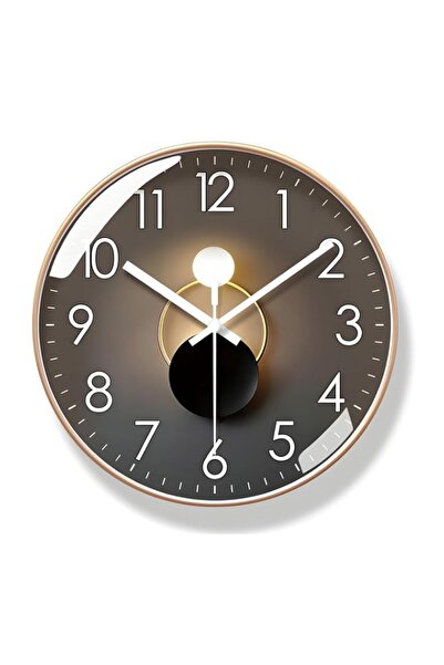 Generic Brand 10 Inch Modern Wall Clock, Silent Non-Ticking Battery Operated ...