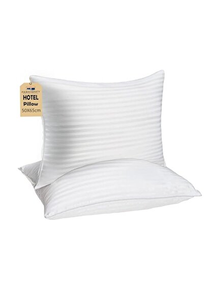 Generic Bed Pillows for Sleeping Set of 2 -Standard Size- Hotel Pillows Micro...
