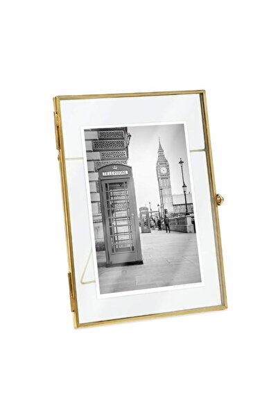 Generic Brand Isaac Jacobs 5x7, Antique Gold, Vintage Style Brass and Glass, ...