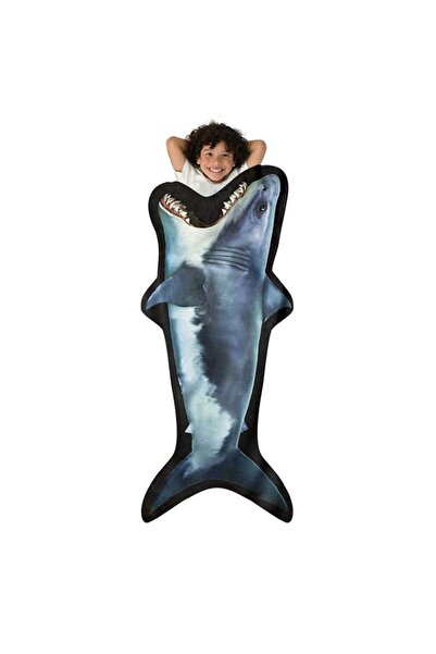 Generic Blankie Tails | Realistic Fleece Shark Blanket, Machine Washable Wear...
