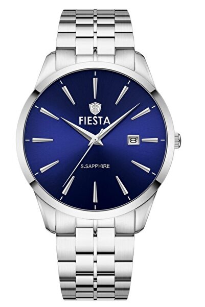 Fiesta F26001M Men's Wristwatch with Steel Strap