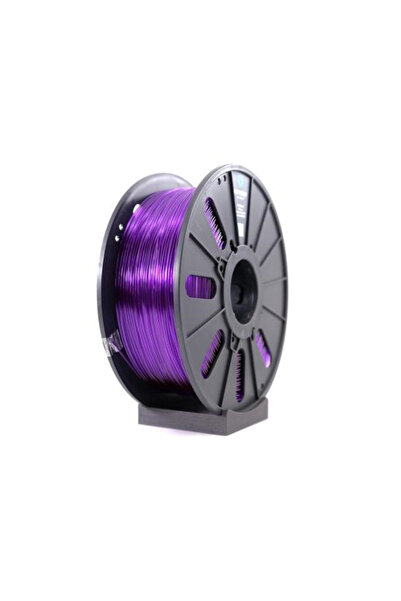Microzey PETG Şeffaf Mor Filament - 1.75mm - 1 Kg
