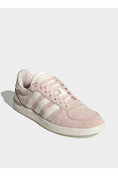 adidas Women Breaknet Sleek Lace-Up Leather Ankle Sneakers